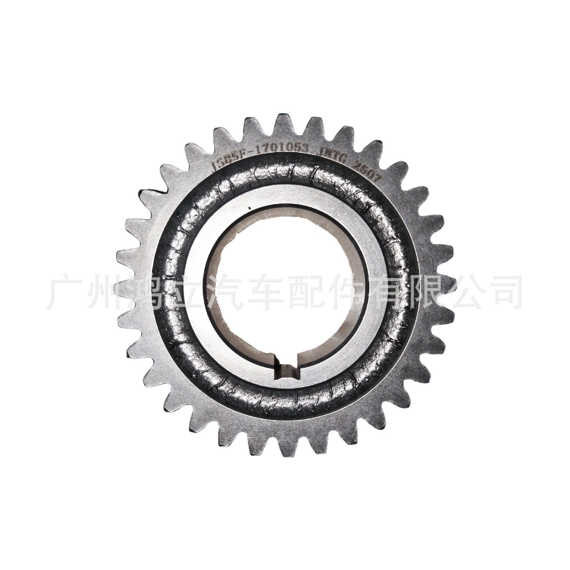 JS85F-1701053中间轴三挡齿轮重汽变速箱配件适用于重汽系列