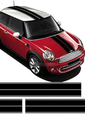 适用于宝马MiniR59R58r56r60f56车头车顶车尾套装车贴a1279