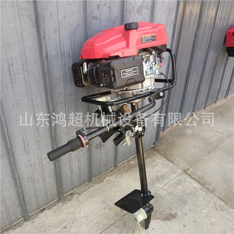 养殖保洁船立式螺旋桨木船电动2000w船挂机汽油推进器
