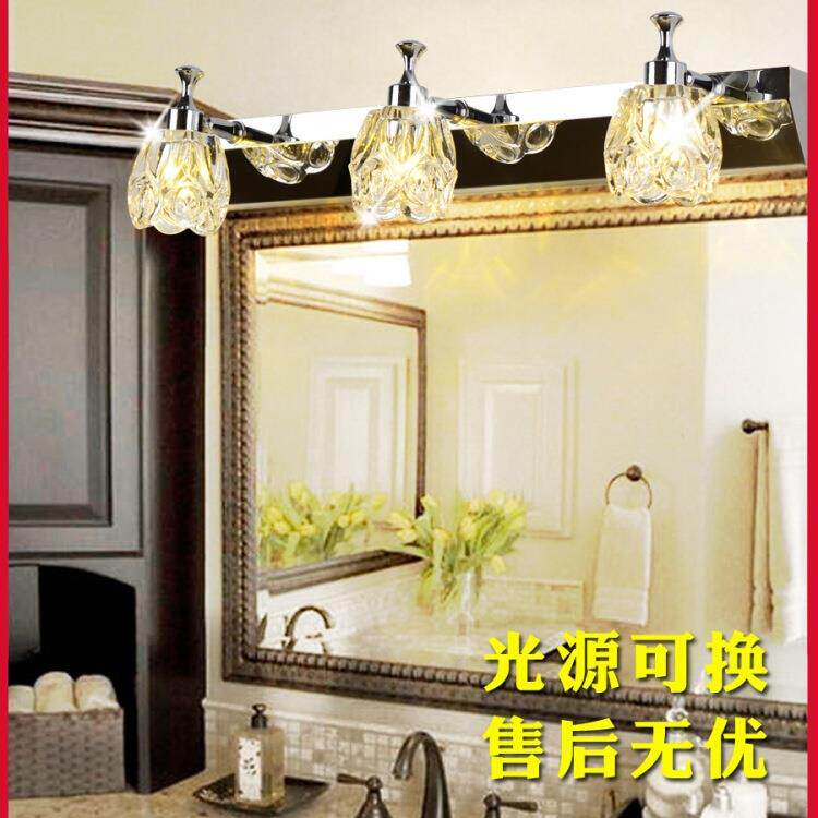 镜前灯卫生间镜柜灯北欧简约现代欧式梳妆灯创意厕所浴室壁灯镜灯