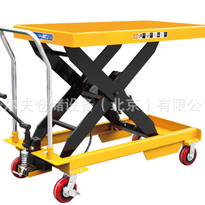 非标电子秤手动液压平台车称重功能weighing function搬运车堆高