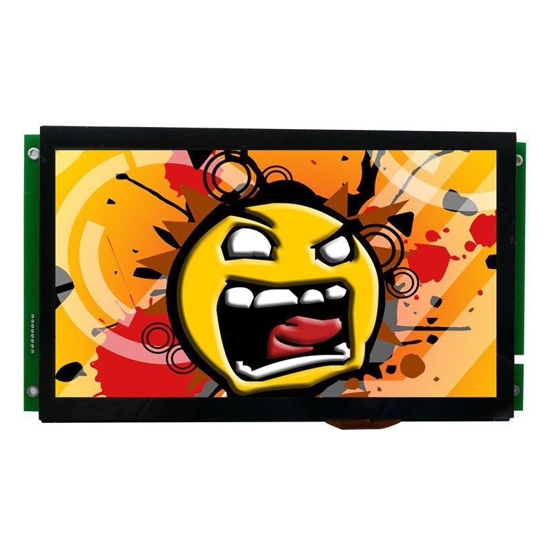 彩色10.1寸串口屏工业级液晶触摸屏分辨率1024X600 PIXELS液晶屏