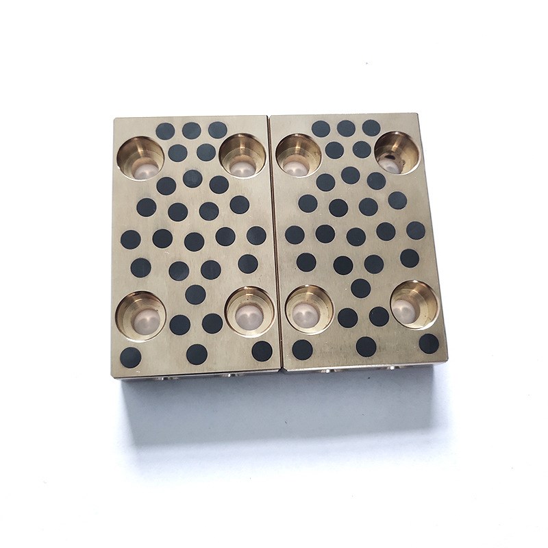汽车模具标准件供应SEW自润滑铜滑块石墨铜导板无油轴承铜导
