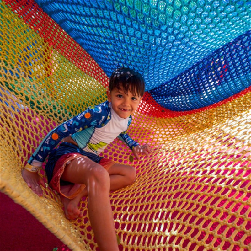 绳网部落户外景区无动力游乐设备厂家丛林魔网探险蹦床游乐设施