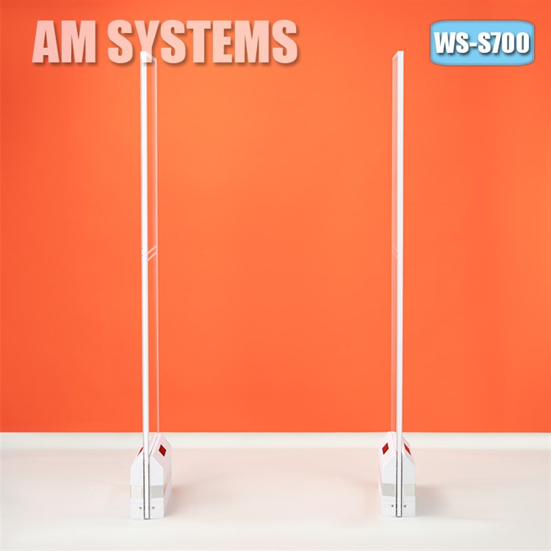 声磁亚克力防盗门 WS-S700 透明声磁超市防盗感应报警门禁 58KHz