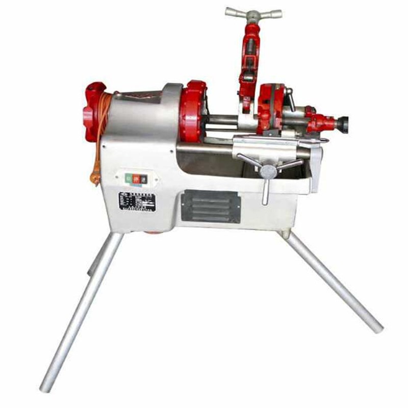 供应电动台式水管套丝机2寸镀锌管电动套丝机小型管子车丝机