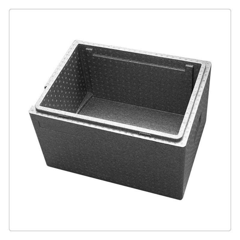 现货81升EPP保温箱泡沫箱快餐外卖外送团膳盒饭学生餐保温保鲜箱