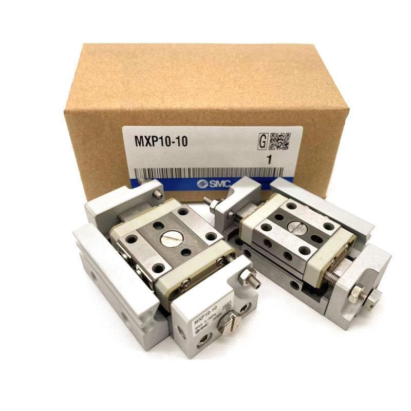 SMC小型气动MXPJ精密滑台气缸MXP6-8-10-12-16-5-15-25-30B有现货