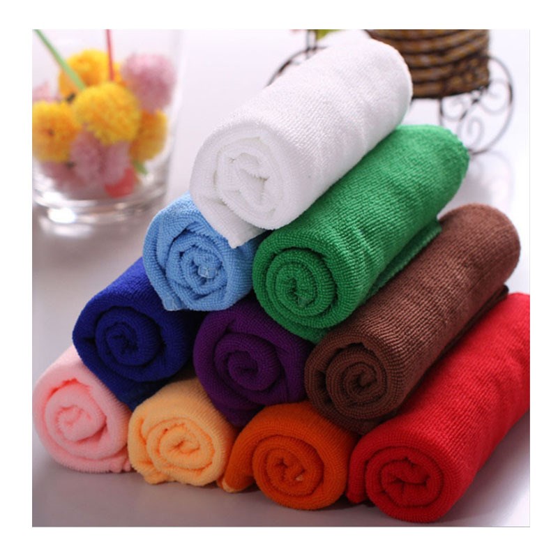 经编双面精梳超细纤维毛巾布针织logo吸水浴袍厨房家务擦车布料