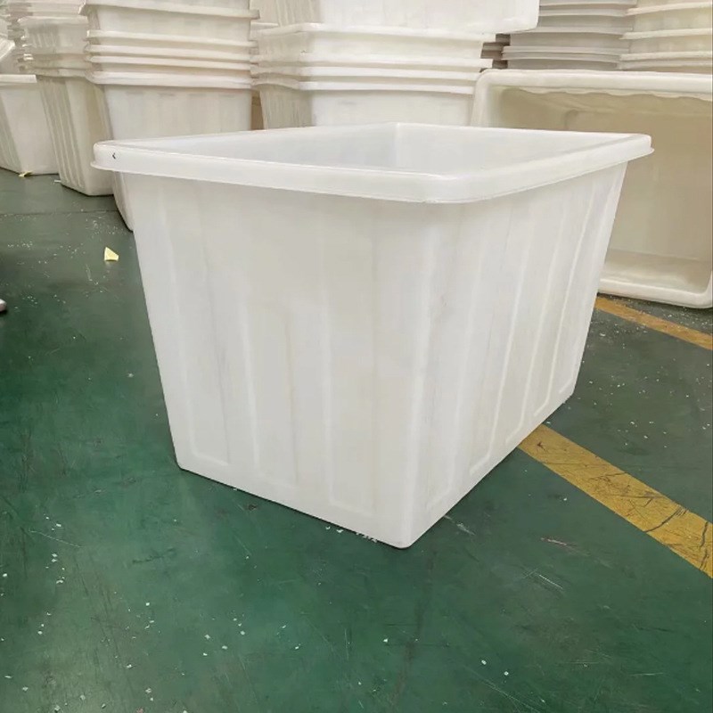 牛筋盆塑料牛筋长方形加厚防摔储水箱方桶养鱼养龟海鲜运输周转箱