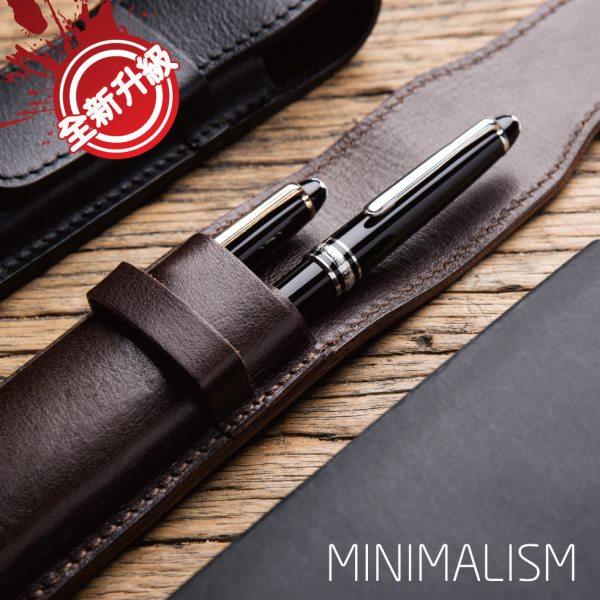 进口头层牛皮双支钢笔保护套手工真皮笔套复古简约钢笔收纳袋笔袋,文具电教/文化用品/商务用品,笔袋,淘宝优惠券,粉丝福利购,淘宝优惠卷