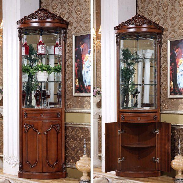 客厅角柜扇形墙角柜转角柜三角柜复古奢华角落收纳柜欧式拐角酒柜,住宅家具,角柜,淘宝优惠券,粉丝福利购,淘宝优惠卷