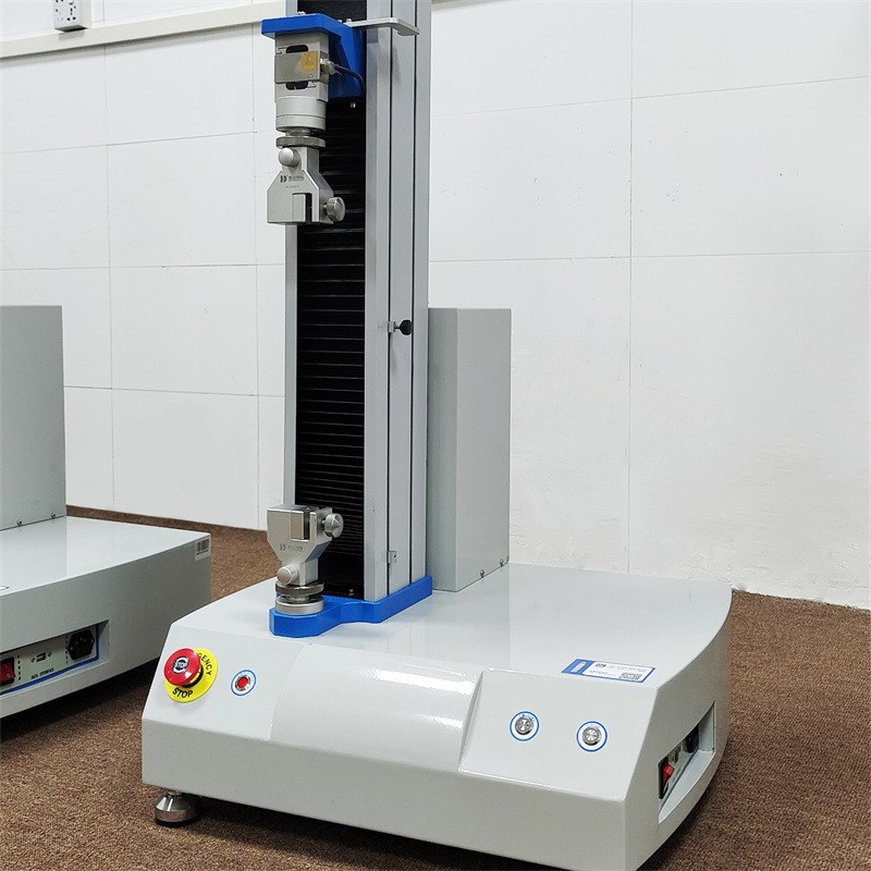 1吨拉力测试仪微电脑单柱拉力试验机 立式布料拉力测试机拉力计