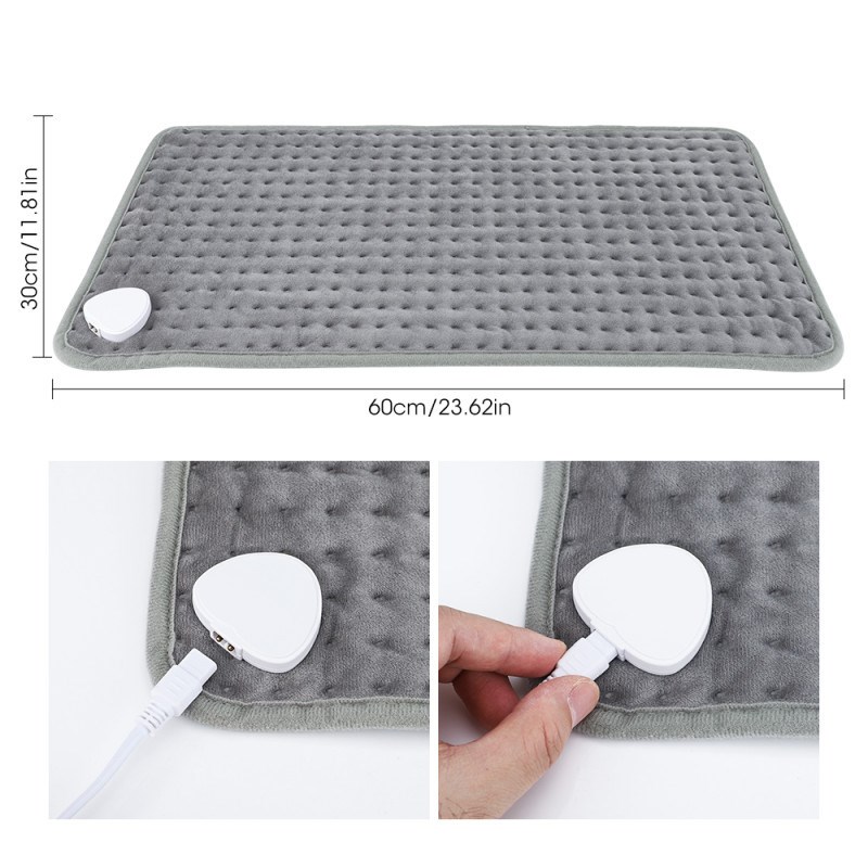 跨境暖身加热垫 9档调温4档定时电热毯 发热毛毯人体热敷理疗垫