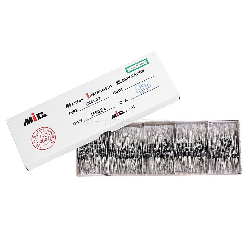 肖特基MIC整流二极管1N4007 10A10 IN5408/5819/58220 FR307DO-41