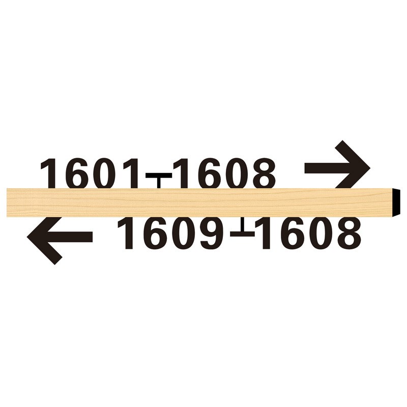 高档酒店房间指示牌办公室部门提示牌箭头方向指引标识门牌号导向