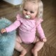 50厘米布身体仿真女童娃娃可爱宝宝 跨境电商货源Maddie