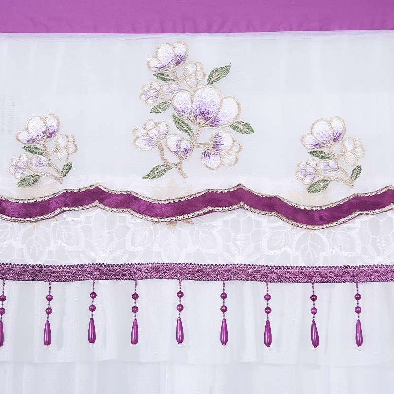 门帘卧室房间家用免打孔挂钩魔术贴防蚊帘纱帘蕾丝半帘隔断帘新款