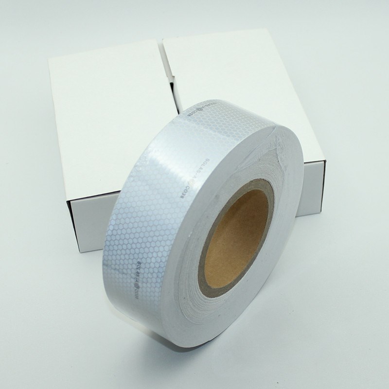 救生衣布基反光膜 船用海事SOLAS反光胶带 银灰色蜂窝形反光条