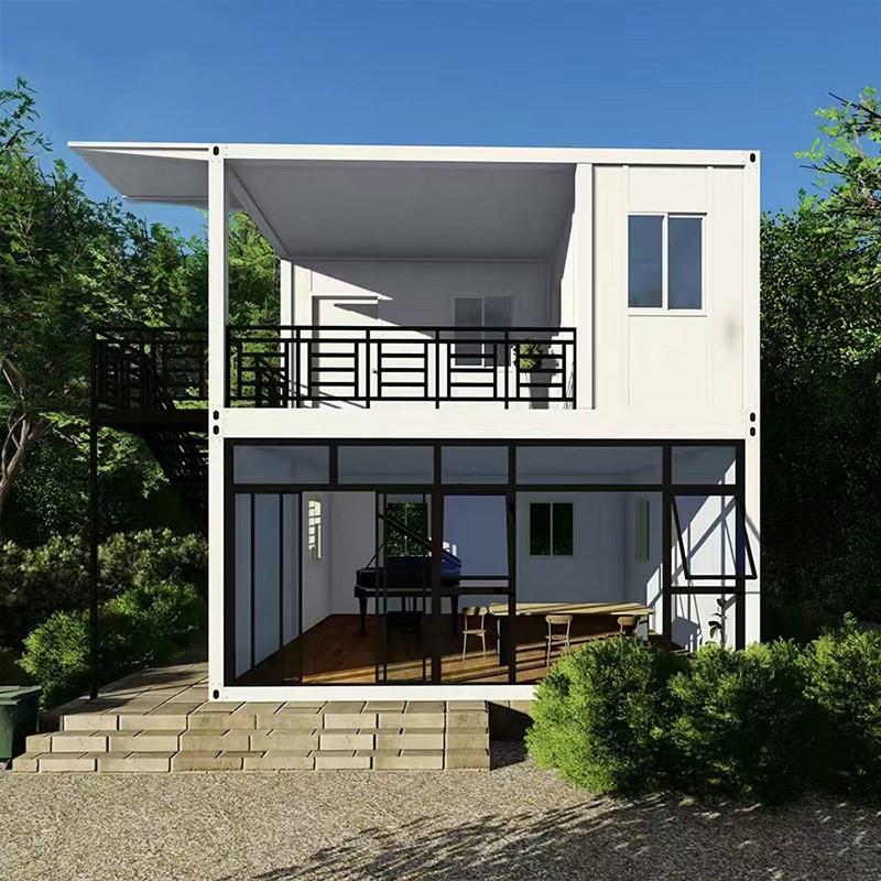 集装箱移动阳光房办公室组装房住人彩钢阳光房屋工地活动板房