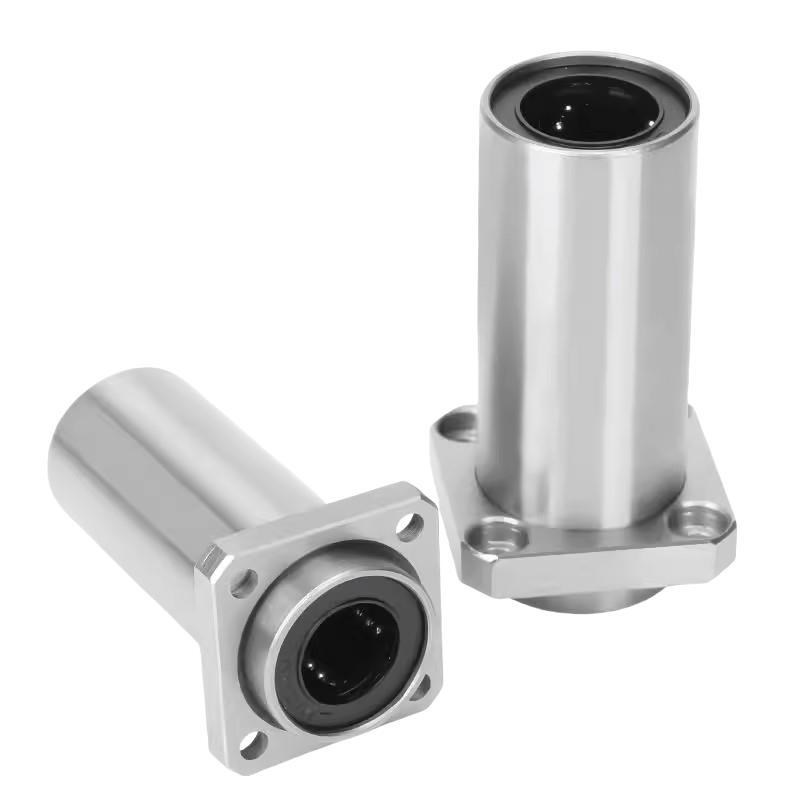 圆法兰直线轴承单衬LMJ53/LML53-d6 8 10 12 16嵌入式紧凑型