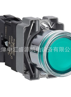 XB2BW33B1C带灯按钮1NO瞬时型绿色闪动按钮AC/DC24V 22mm带灯按钮