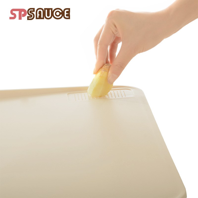 日本SP SAUCE加厚斜面多功能切水果菜板家用切菜辅食板两面双用
