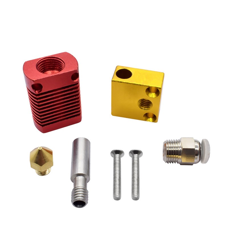 3d打印机配件套装3D打印机 配件 喷嘴 气动接头 硅胶套