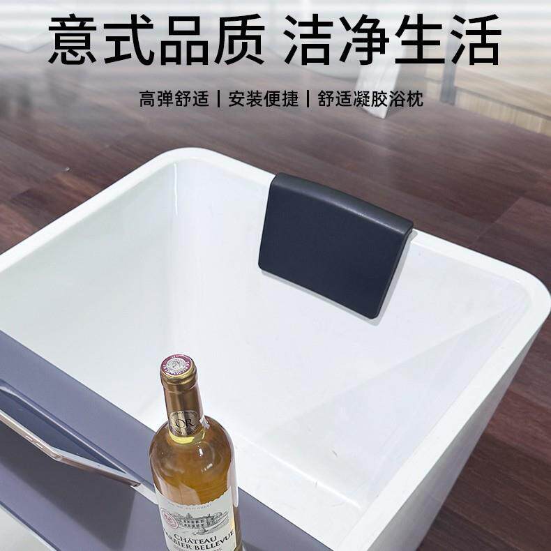 SGS认证防滑PU浴缸枕 酒店民宿沐浴靠背垫 高密度支撑颈椎家用