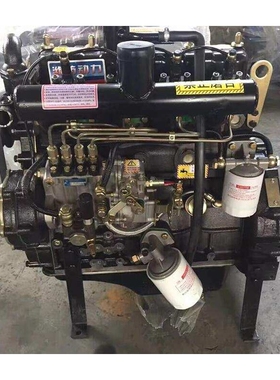 伊春490G四缸工程用柴油机 配潍坊38kw装载机吊车专用柴油发动机