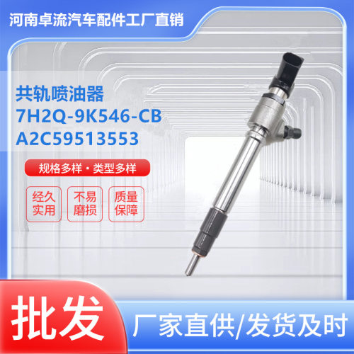 共轨喷油器7H2Q-9K546-CBA2C59513553LR006496总成高压柴油机