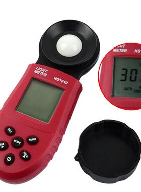 HS1010红色照度计 大量程便携式光照计 电子光度计 测光仪