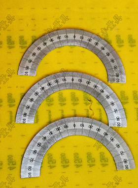 中分半圆刻度盘左右对称机械圆数字表盘90x60X1 D005直销恒久万丰