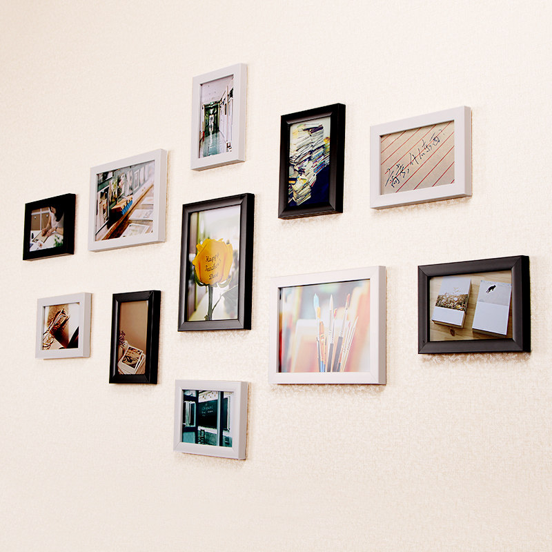 11框照片墙环保相框墙挂墙组合儿童卧室背景墙装饰相片墙