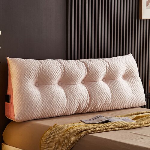 冰豆豆床头靠垫软包护腰靠枕大靠背孕妇沙发抱枕宿舍床上看书枕头