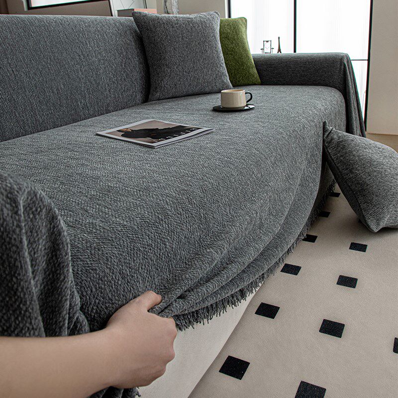 加大加宽沙发盖布巾一整张全盖四季通用2025新款高端沙发套罩垫子