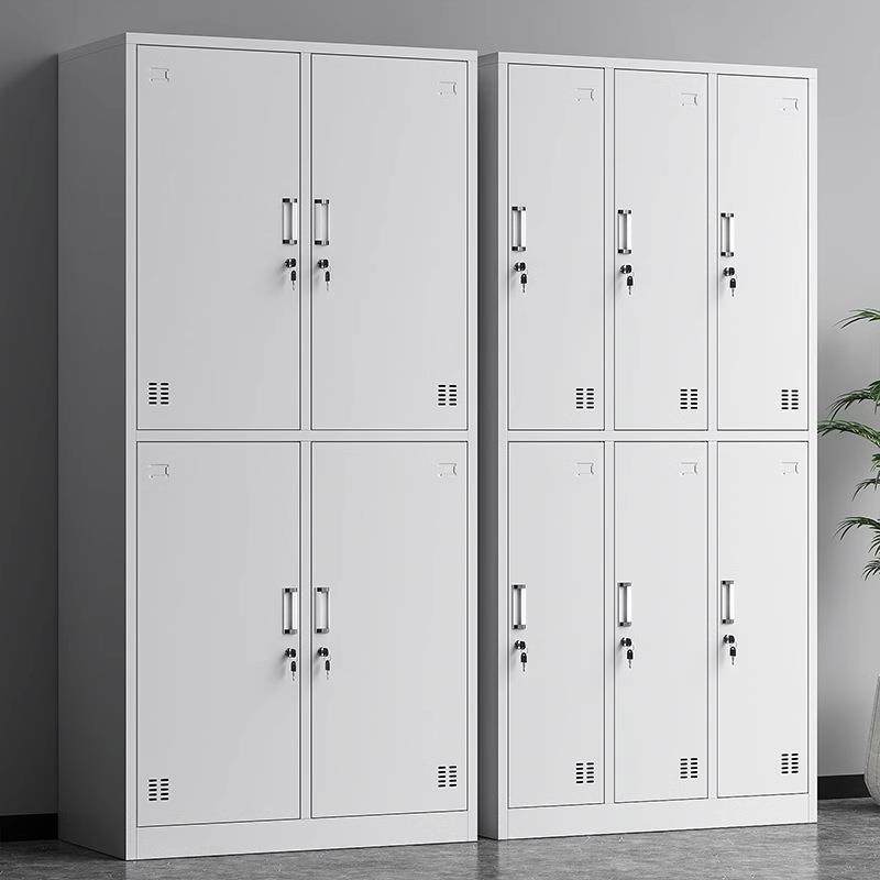钢制更衣柜加厚员工宿舍铁皮柜储物柜工厂车间碗柜鞋柜浴室换衣柜,商业/办公家具,办公储物柜,淘宝优惠券,粉丝福利购,淘宝优惠卷