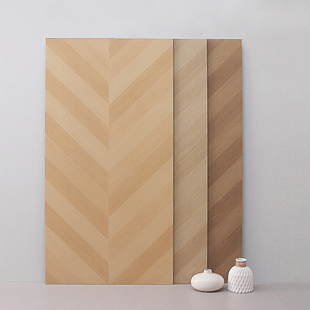 奶油原木风鱼骨木纹砖600x1200客厅卧室全屋肌肤釉全瓷仿实木地砖