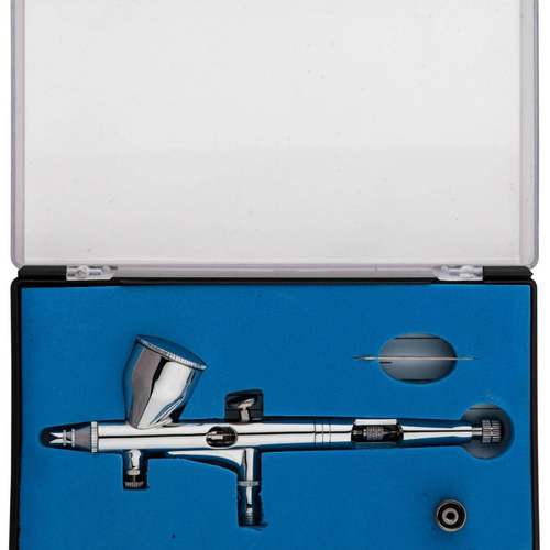 供应0.25mm口径9cc上壶风量可调节双动喷笔TD-180