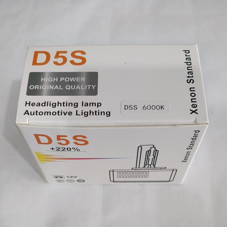 工厂货源汽车灯泡原车替换加亮6000K镇流器D5S氙气灯HID增亮35W