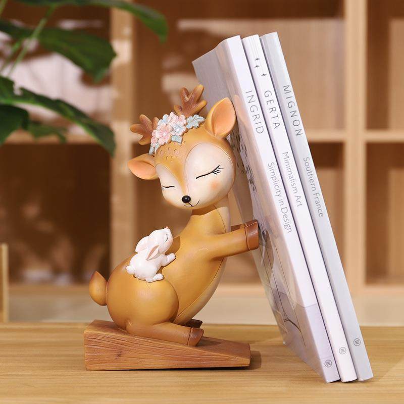 如果家居玄关装饰梅花鹿树脂门塞门挡创意卡通小鹿书挡门档工艺品,农用物资,其他肥料,淘宝优惠券,粉丝福利购,淘宝优惠卷