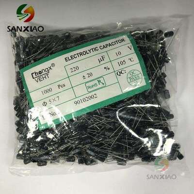 CHONGX厂家直销 插件铝电解电容 13*21MM 450V22UF 高频直插系列