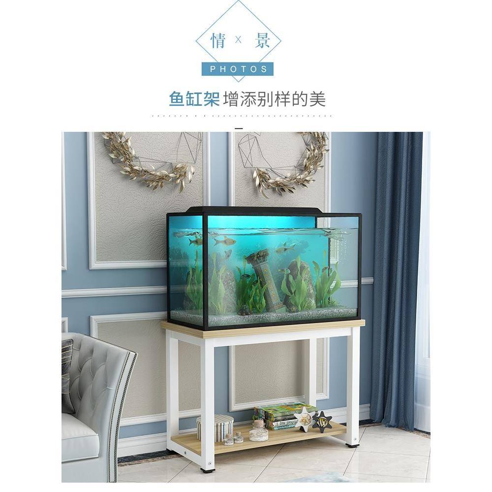 鱼缸架子鱼缸桌子底柜底座小型金属铁艺水簇箱底架托架可定 制桌