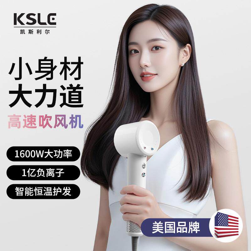 KSLE凯斯利尔负离子高速吹风机家用发廊大功率速干静音护发电吹风