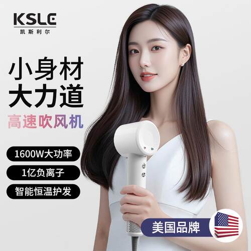KSLE凯斯利尔负离子高速吹风机家用发廊大功率速干静音护发电吹风
