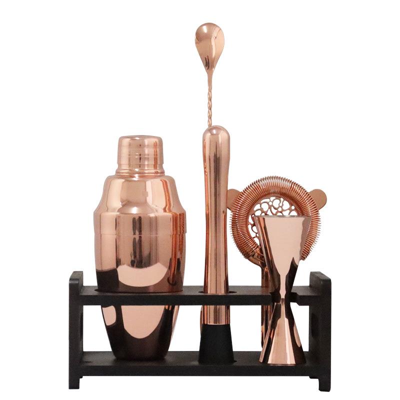 304不锈钢调酒酒B95471套具装工具易携带家用聚餐酒器皿鸡尾雪克