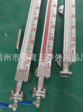 装磁翻板液计4-20mA带远传磁性浮子开关58079侧顶装位水计UQ位C/U