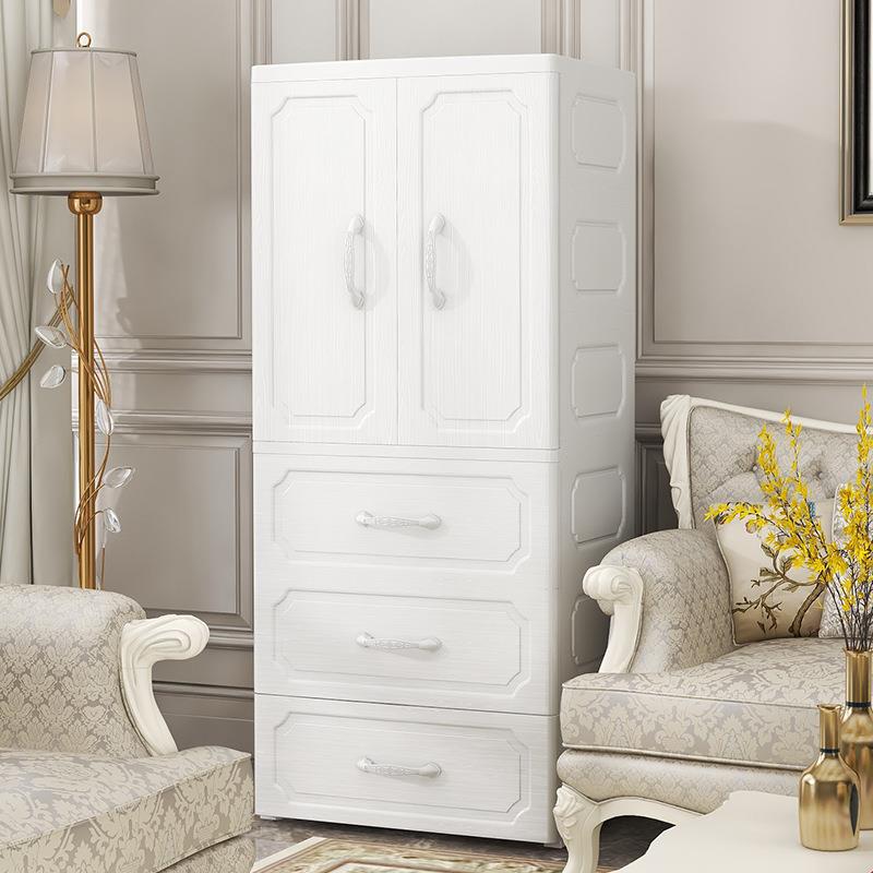 婴儿童衣60015柜宝宝衣简男孩卧室易家用挂衣小组装收纳柜塑料型