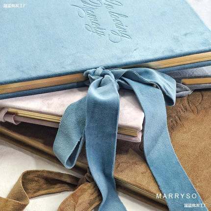 高档丝绒婚商礼签到本务会guestbo议签礼名簿结色婚金簿红金色