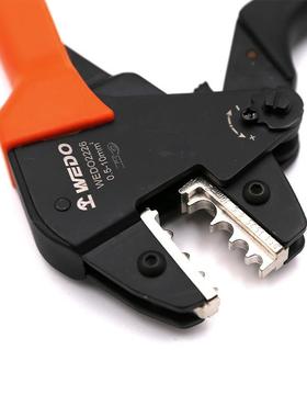 WE237DO维型度厂家直供省力裸端压2接钳0.5-10mm2WE子DO226